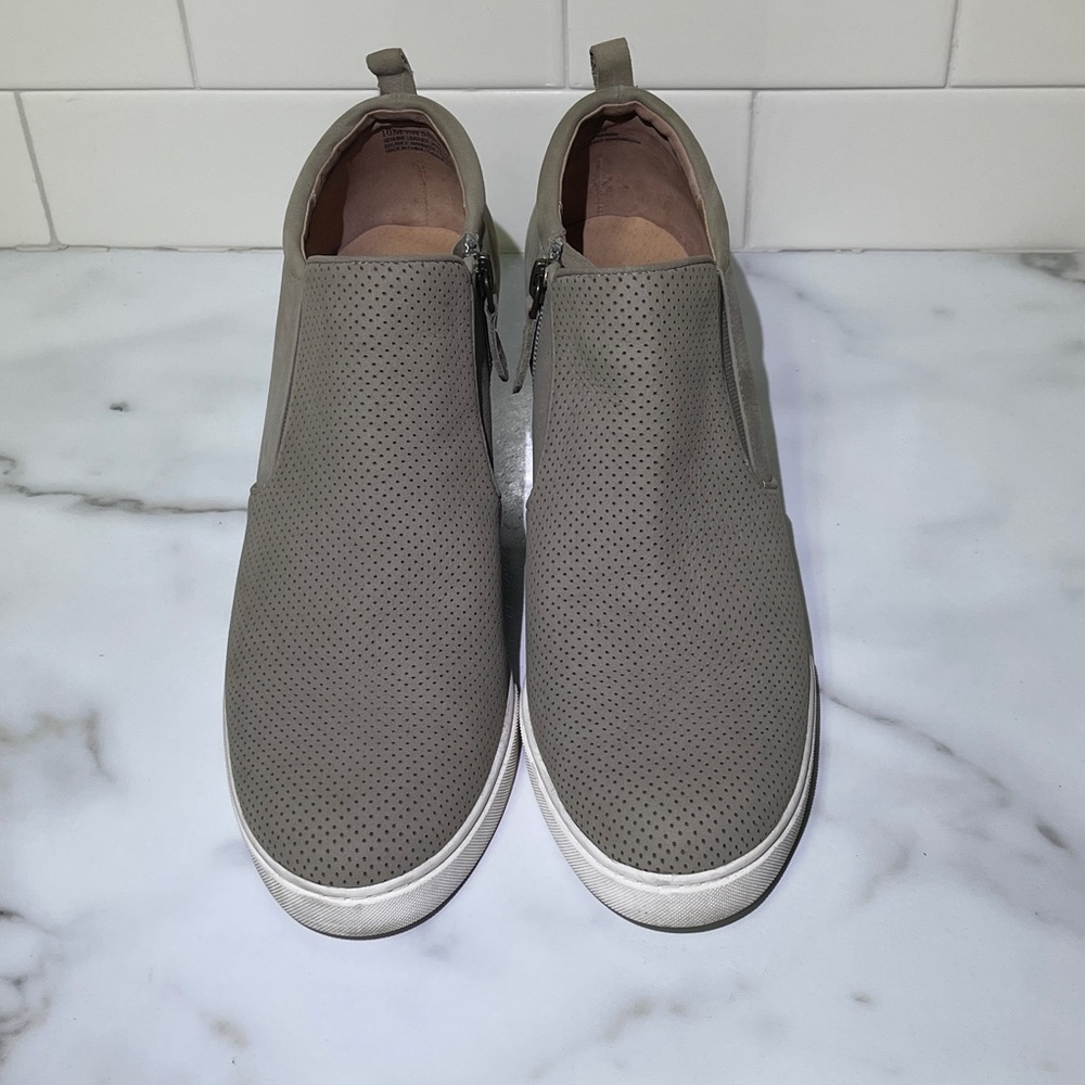 Caslon Wedge Heel Shoes with Zipper